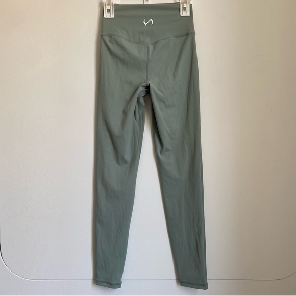 NWOT TLF Tempo High Waist Sage green Workout Leggings XS - Picture 3 of 4
